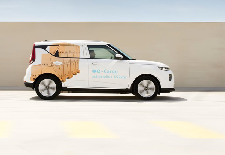 Обновленный электрофургон Kia EV3 Cargo