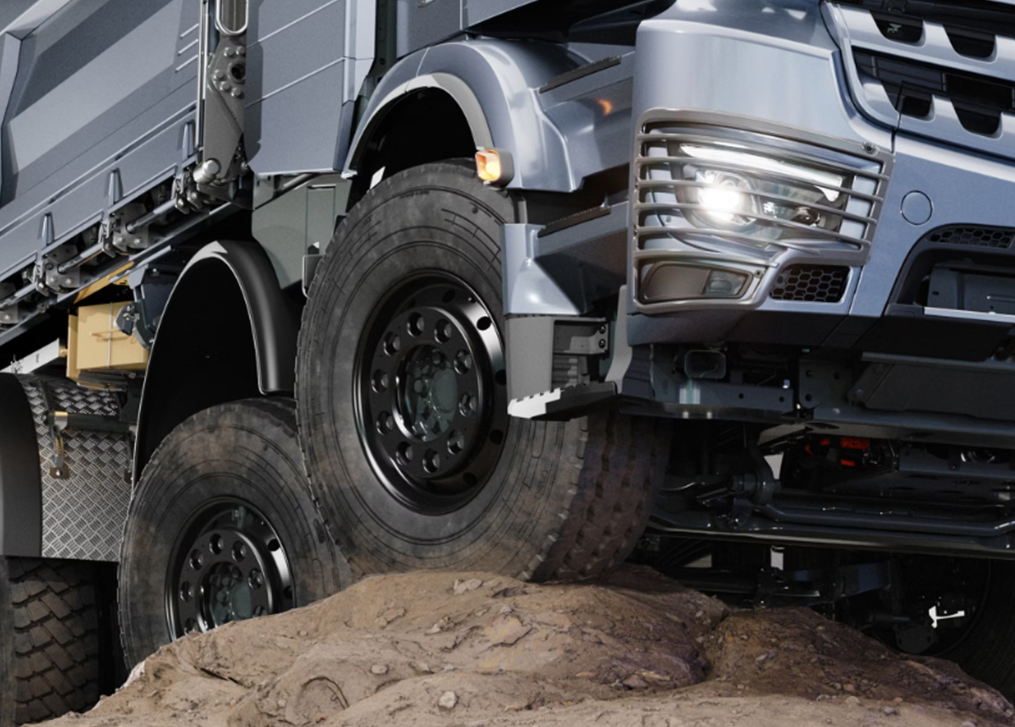 Mercedes-Benz Trucks представил свой новый электрогрузовик eArocs 400