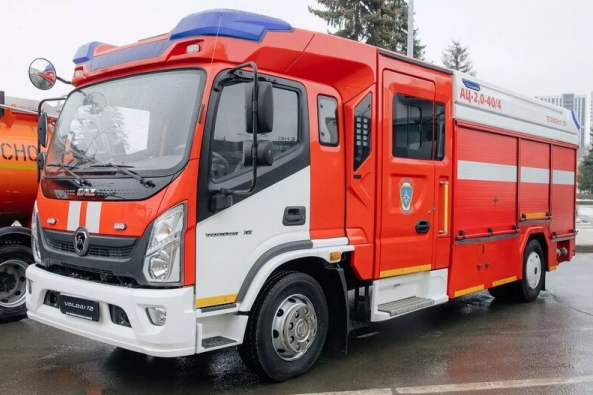Группа ГАЗ презентовала пожарную машину