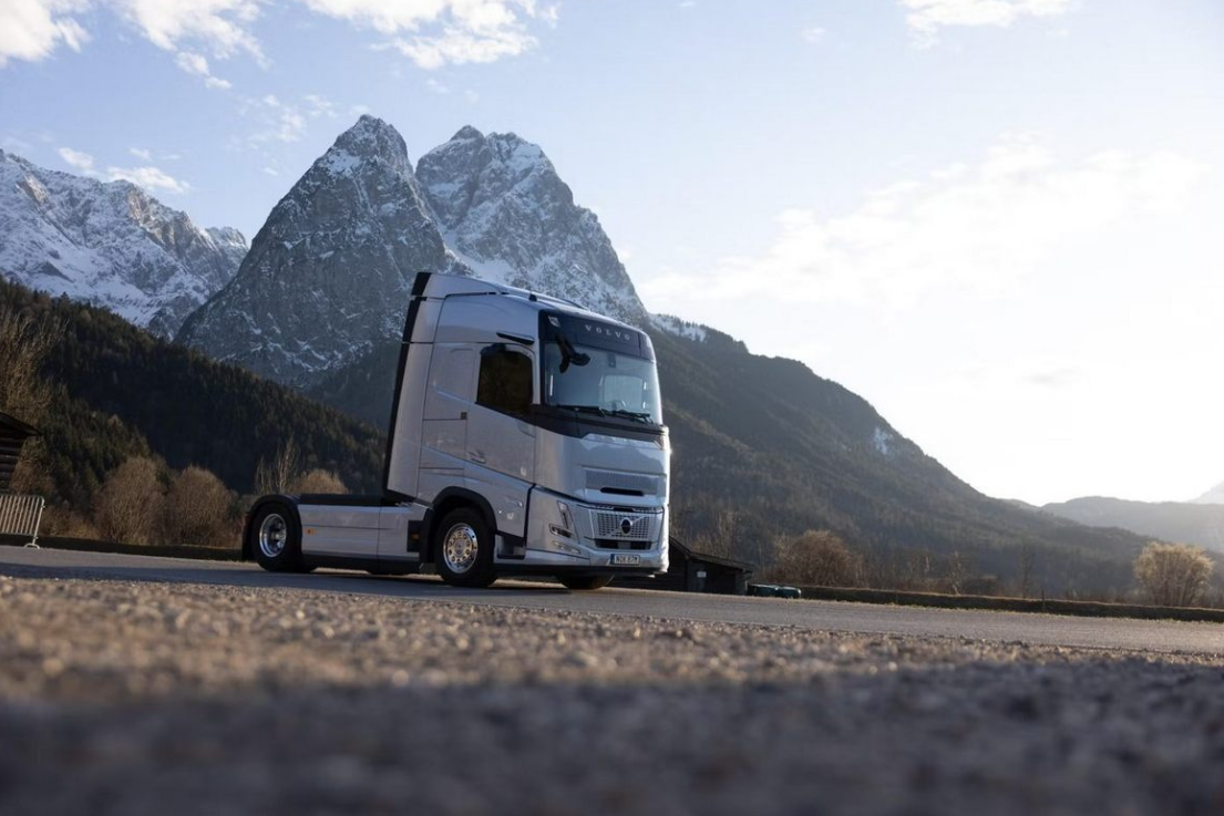 Volvo FH Aero c обновленной аэродинамической кабиной