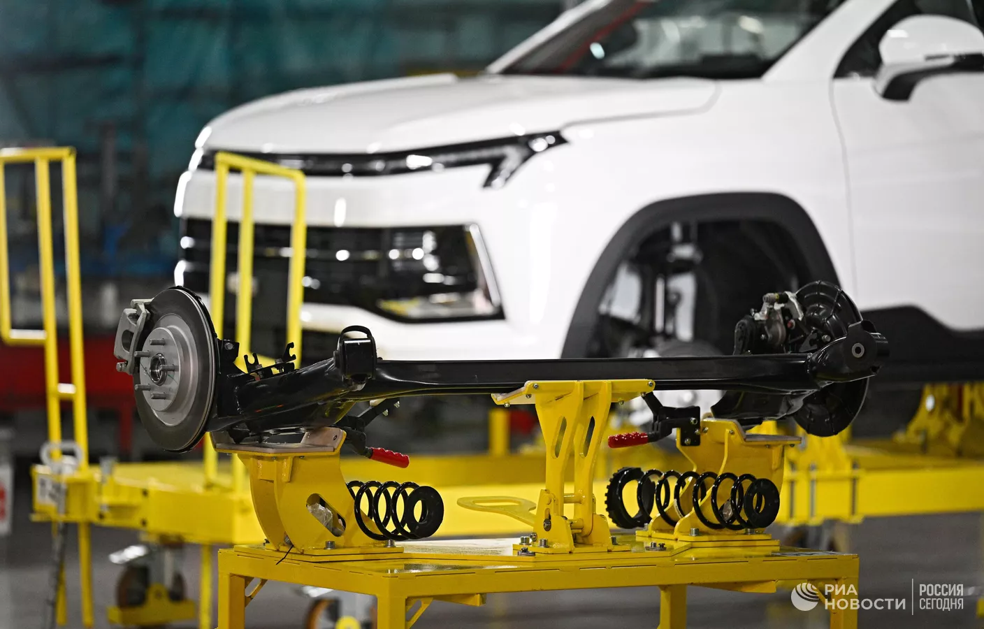 На бывшем заводе концерта Renault запустили сборку Москвичей